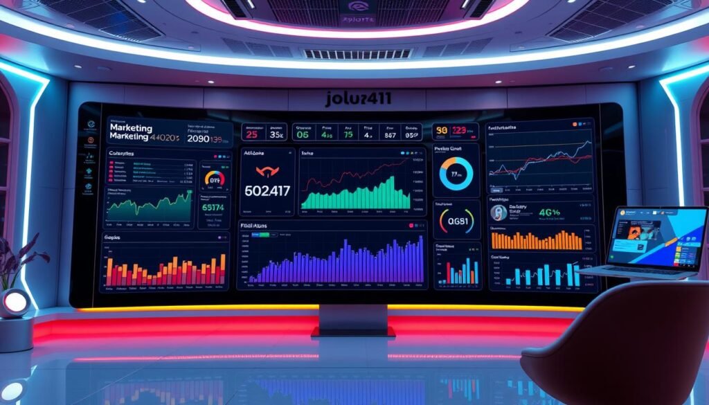 AI-powered marketing dashboard